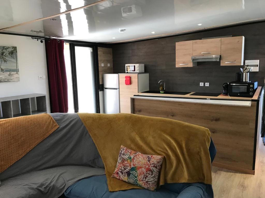 Le Flamboyant Avec Piscine Chauffee 30° Et Jacuzzi Apartment Saint-Andre Exterior photo